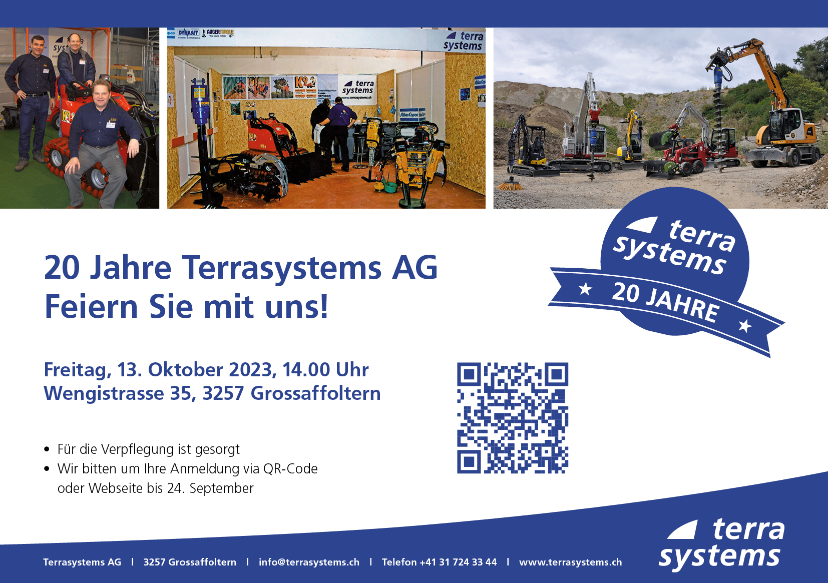 20 years Terrasystems Ltd