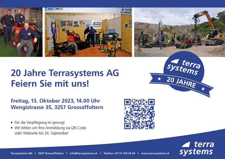 20 Jahre Terrasystems AG
