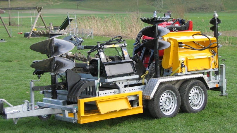 K9 Kompaktlader / Hydraulikplattform