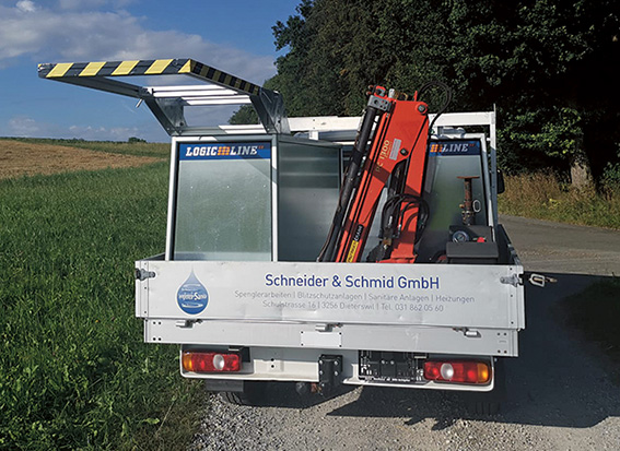 Ausbau Leitungsbaufahrzeug