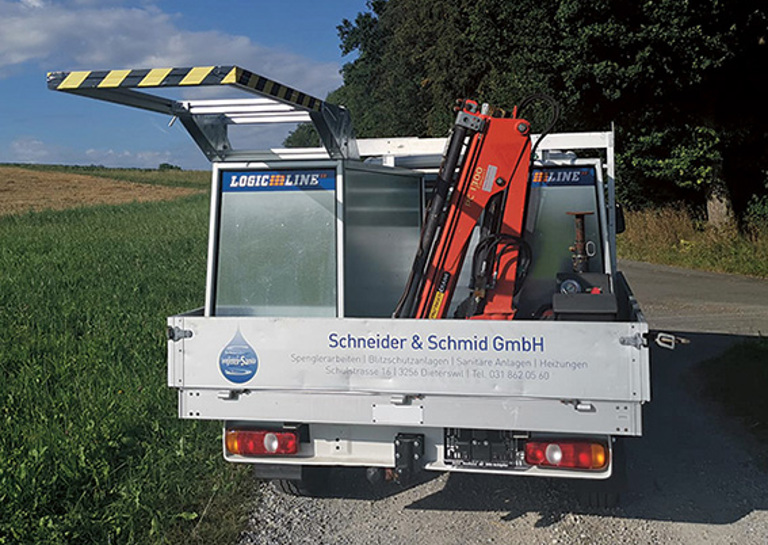 Ausbau Leitungsbaufahrzeug