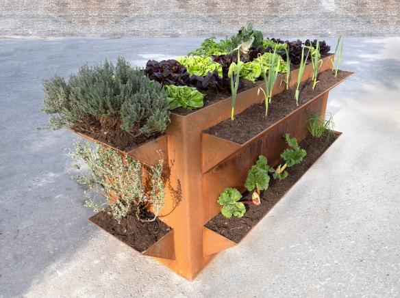 Image description: Hochbeet Bepflanzt