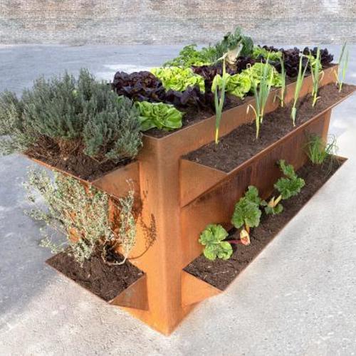 Image description: Hochbeet Bepflanzt