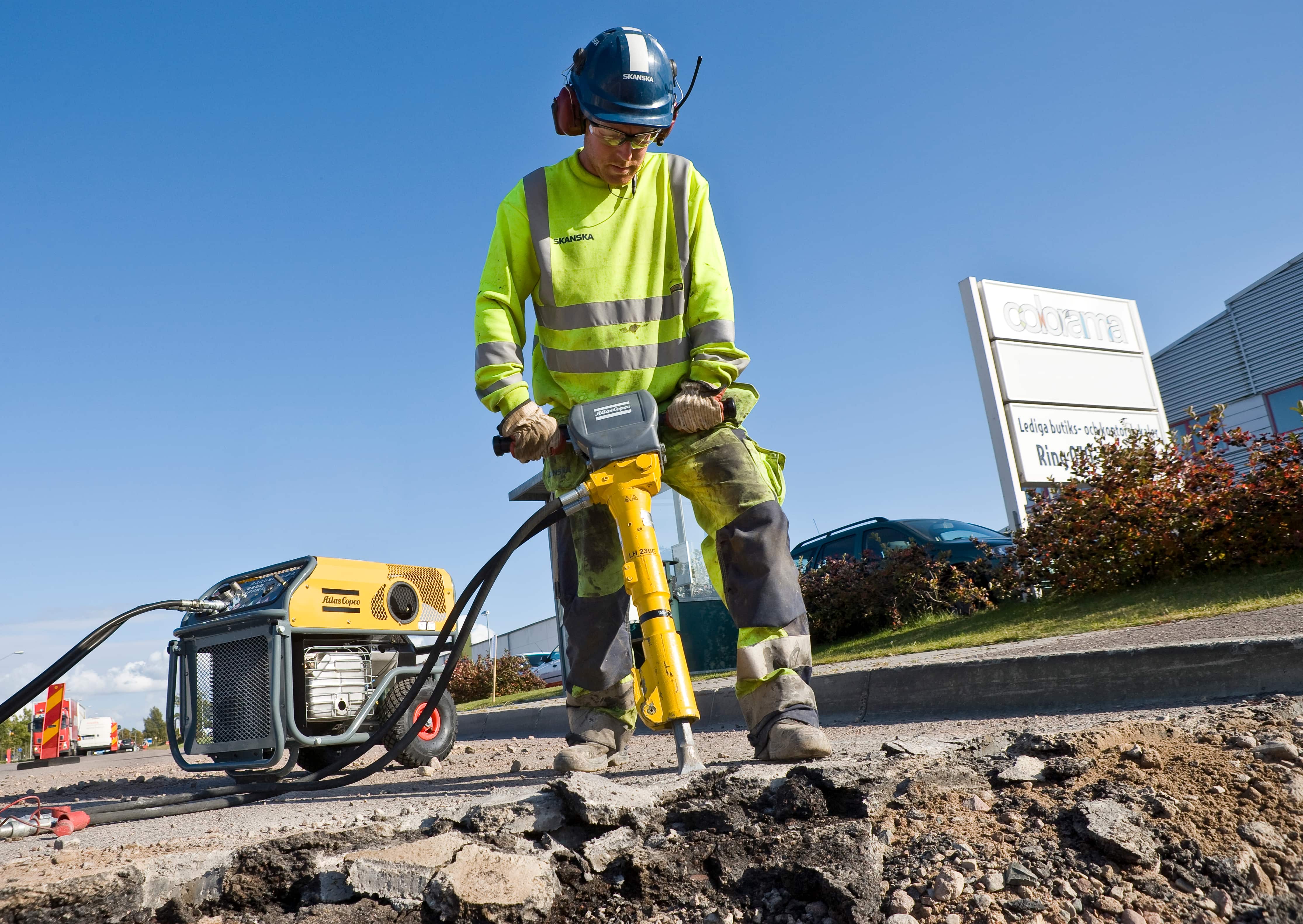 Aggregat und Abbauhammer