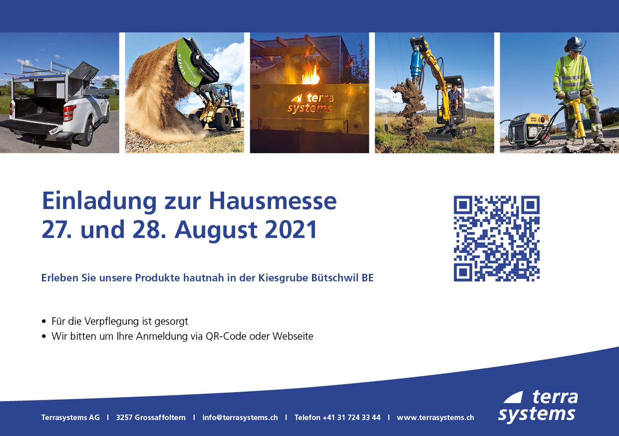 Hausmesse am 27. und 28. August 2021