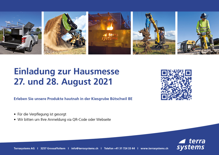Hausmesse am 27. und 28. August 2021