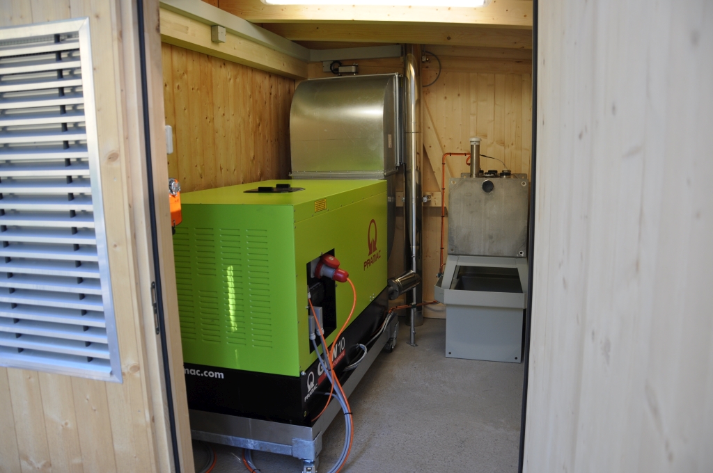 Netzersatzanlage Polycom Graubünden